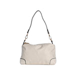 Mala de Ombro Nylon Trio - Bege