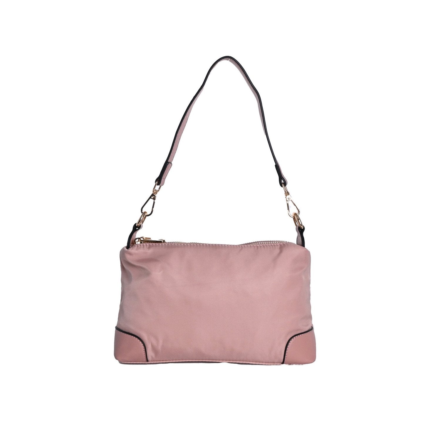 Mala de Ombro Nylon Trio - Rosa
