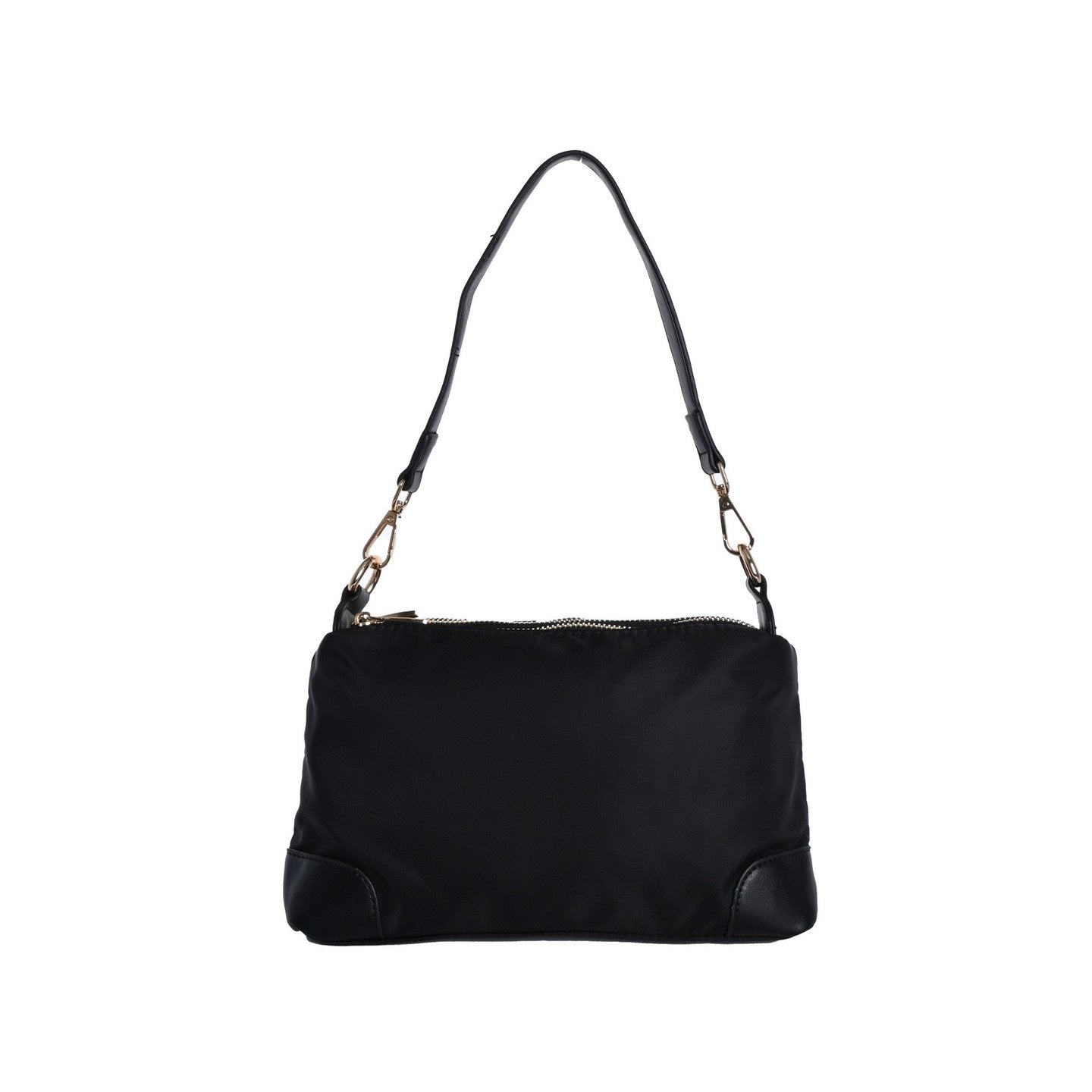 Mala de Ombro Nylon Trio - Preto