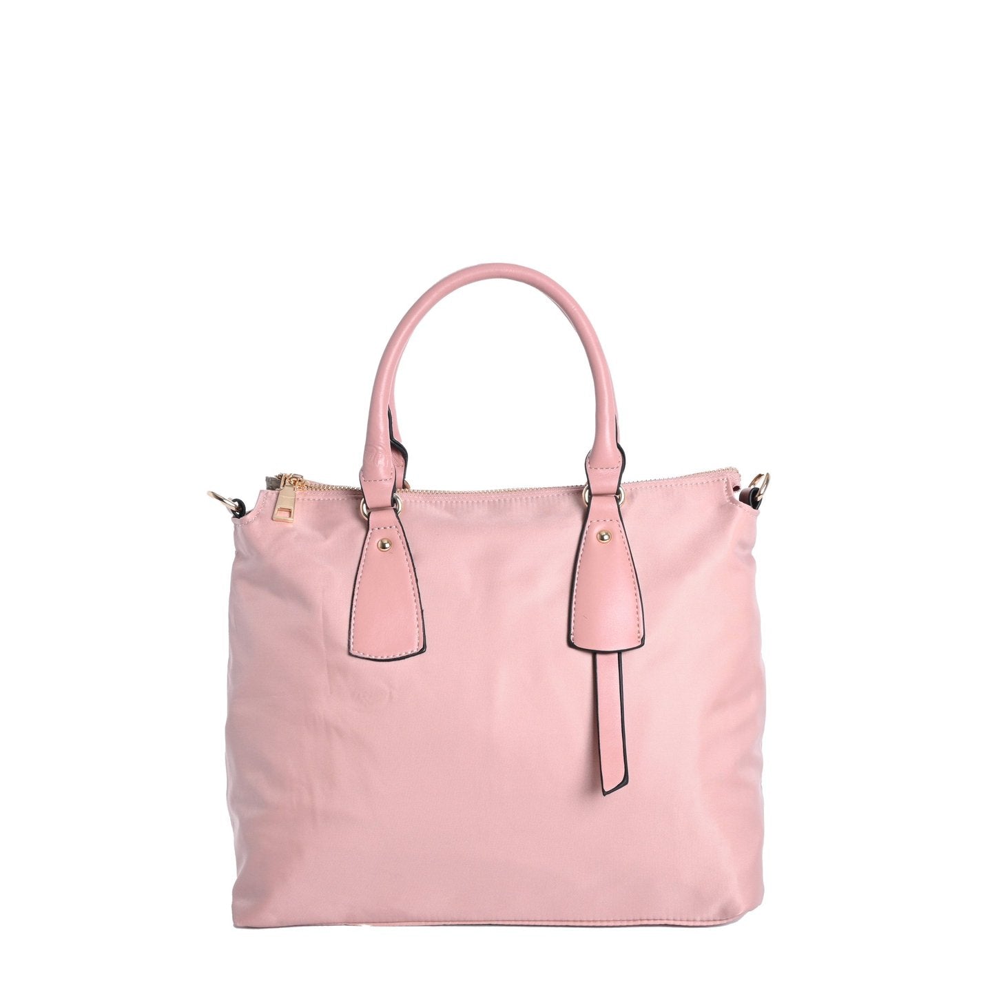 Mala Nylon Essencial com Pendente - Rosa