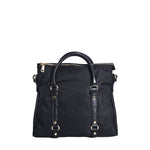 Mala Nylon Fivelas Douradas - Preto