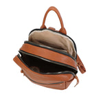 Mochila Efeito Pele Dupla Divisória - Interior