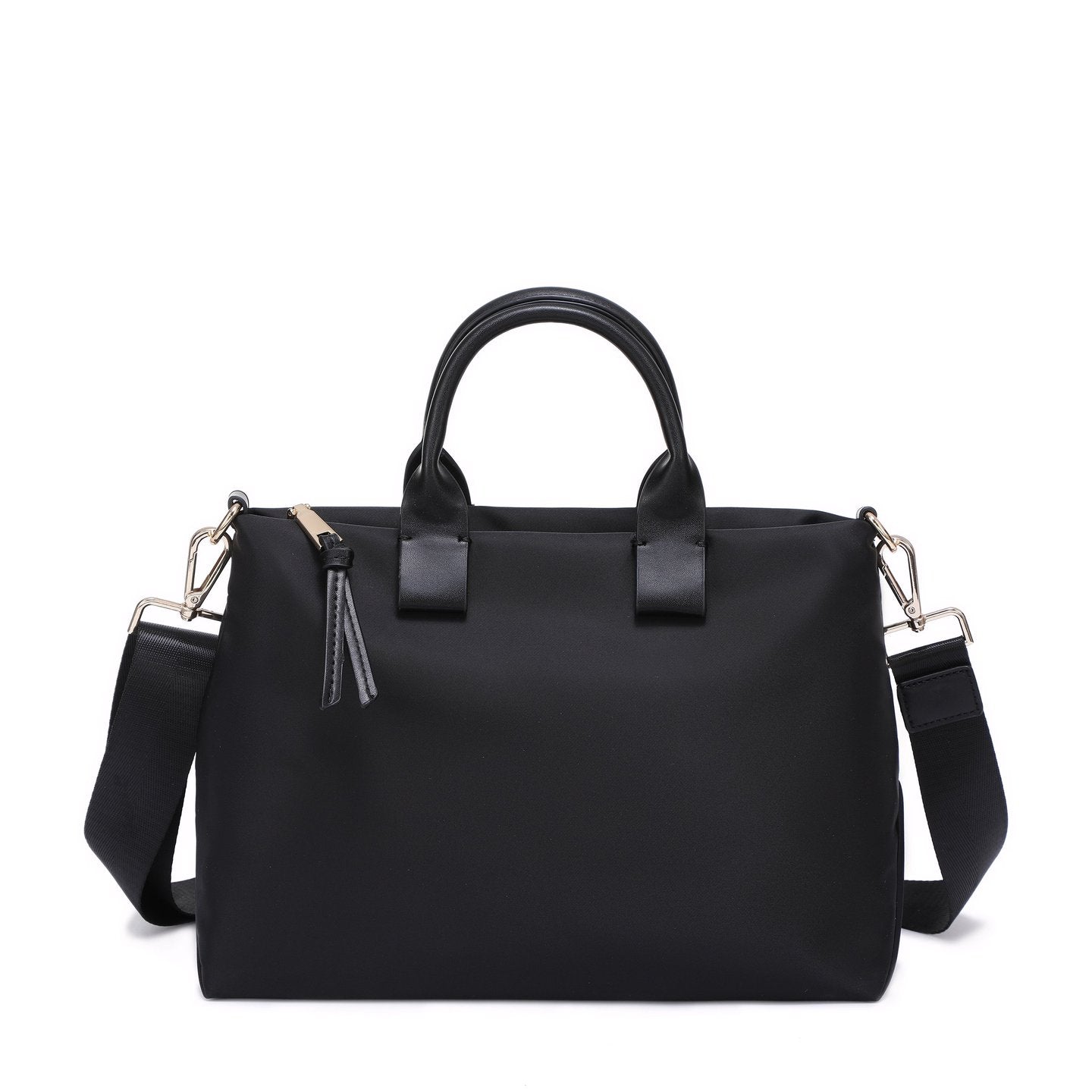 Mala Nylon Bowling com Alça Larga - Preto