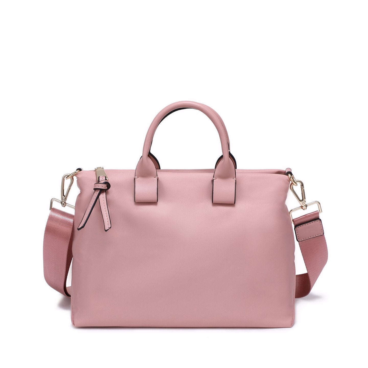 Mala Nylon Bowling com Alça Larga - Rosa