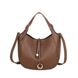 Mala hobo com argola café