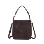 Mala balde com tachas bronze