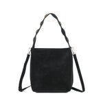 Mala balde com tachas preto
