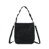 Mala balde com tachas preto