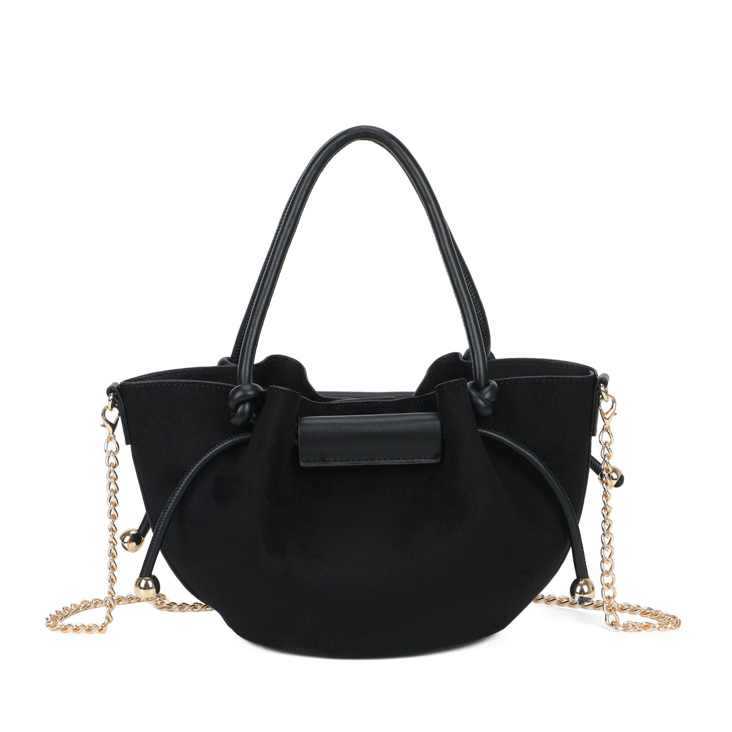 Mala shopper camurça preto