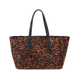 Mala shopper leopardo café
