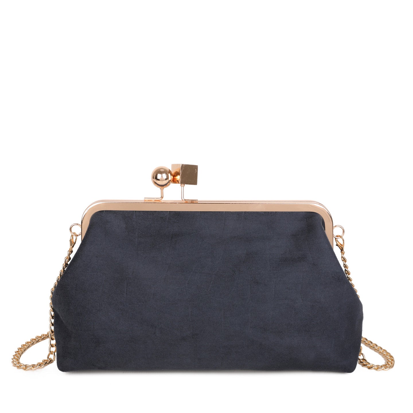 Mala tiracolo retro azul marinho